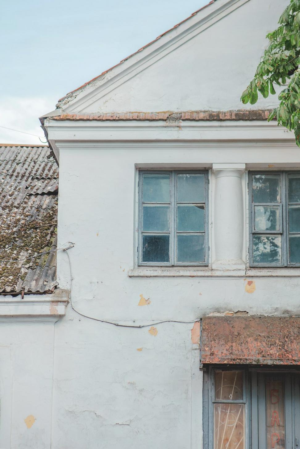 Before restoration - Victorian home