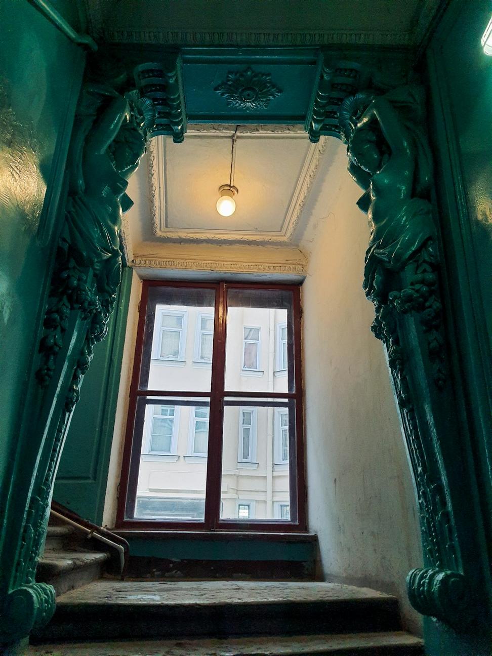 Before restoration - bank building